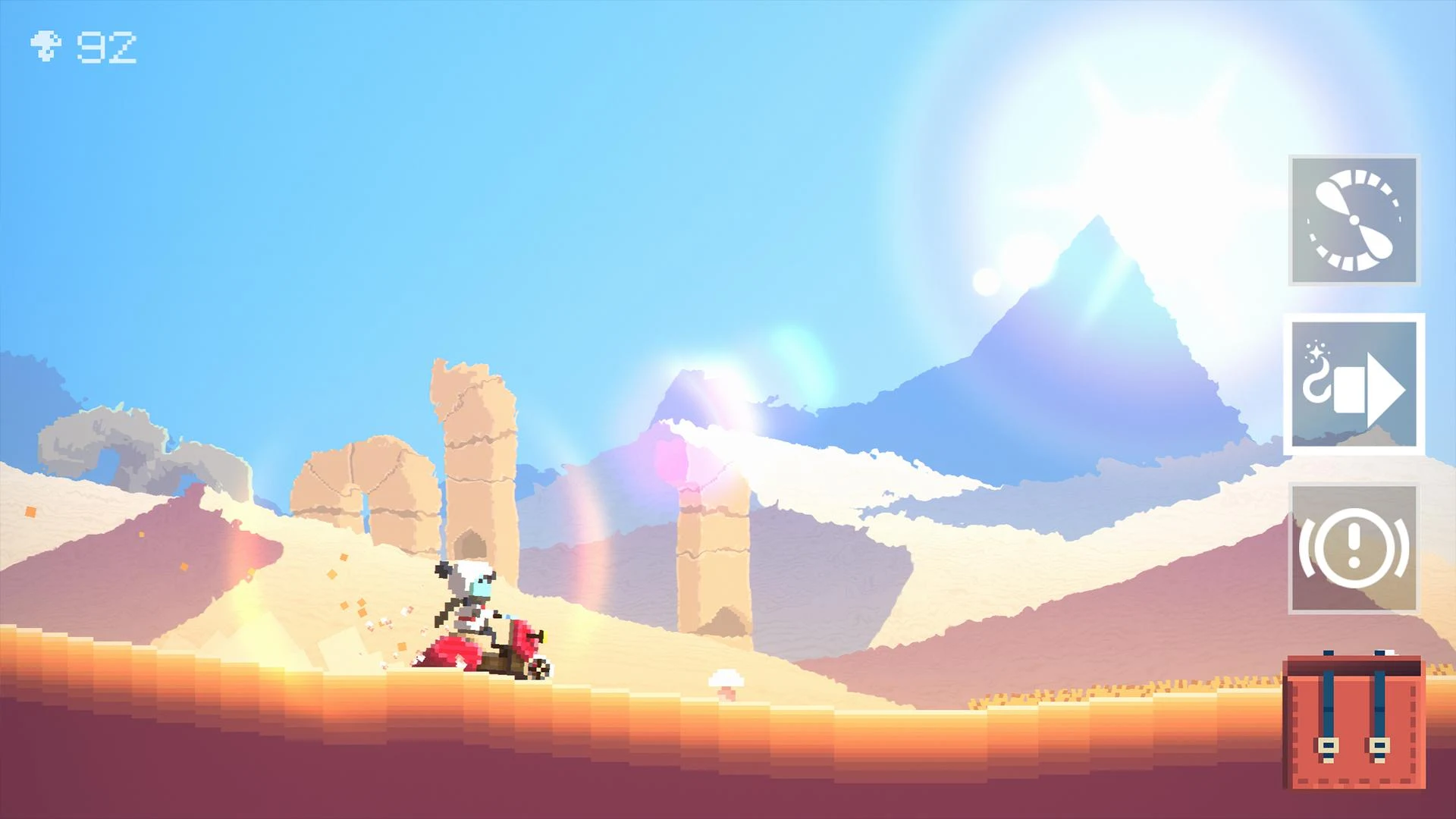 Ekran sterowania i elementy interfejsu Summer Catchers